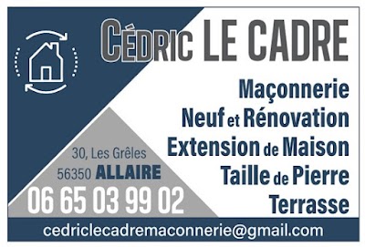 Cédric LE CADRE maçonnerie