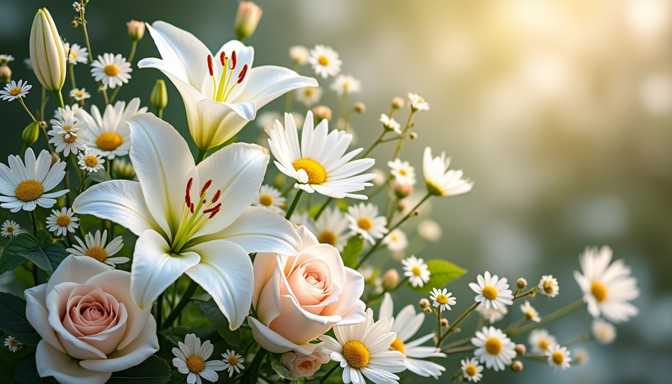 découvrez les significations entrelacées des fleurs blanches dans le langage des fleurs. plongez dans un univers poétique où chaque pétale révèle des émotions profondes et des messages secrets. apprenez comment ces fleurs peuvent exprimer l'amour, la pureté et la sincérité, et enrichissez vos bouquets de sens.