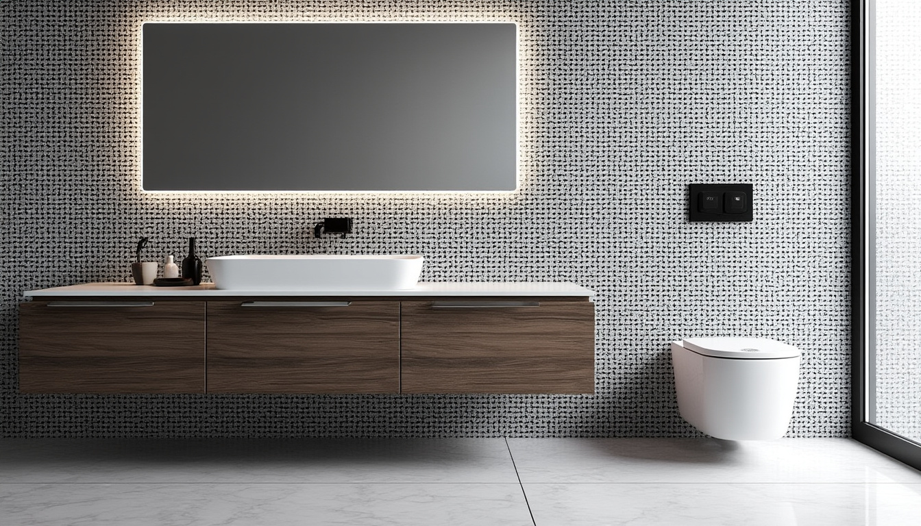 Styliser votre salle de bain noir et blanc pour un effet chic 3 découvrez des idées élégantes pour styliser votre salle de bain en noir et blanc. apprenez à allier modernité et sophistication avec des accessoires, des meubles et des agencements astucieux pour créer un espace chic et intemporel.