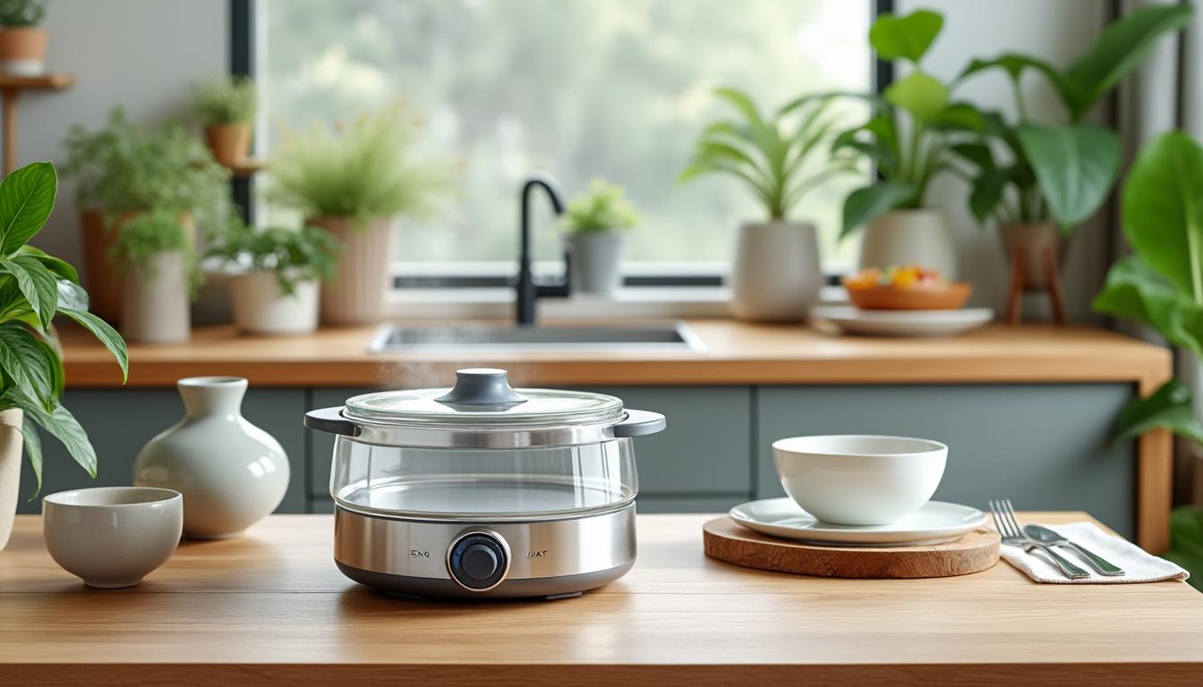 découvrez ecosteam pure, le défroisseur vapeur écologique qui assure un linge impeccable en un rien de temps. alliant performance et respect de l'environnement, cet appareil innovant élimine les plis tout en préservant la planète. optez pour une solution efficace et durable pour vos vêtements !