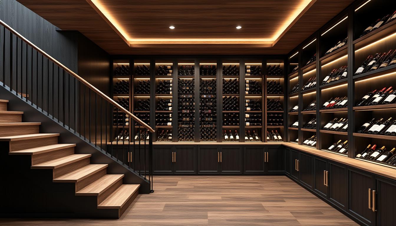 Comment optimiser une cave à vin sous escalier pour un rangement efficace ? 5 découvrez comment transformer votre espace sous escalier en une cave à vin optimisée pour un rangement efficace. suivez nos conseils pratiques pour maximiser l'espace et protéger vos bouteilles dans un environnement idéal.