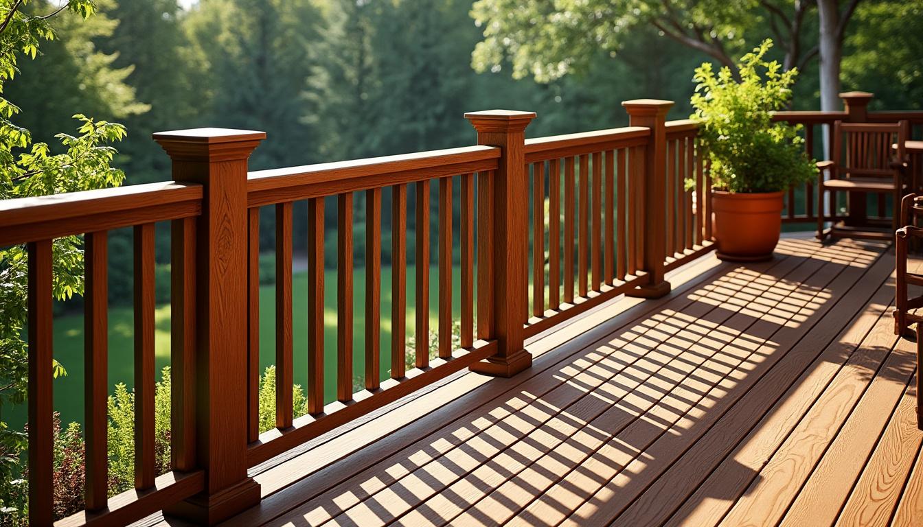 Les avantages d'un garde corps en bois extérieur pour votre maison 10 découvrez les nombreux avantages d'un garde-corps en bois extérieur pour votre maison. esthétique, durabilité et sécurité se combinent pour embellir vos espaces extérieurs tout en protégeant votre famille. apprenez comment le bois peut transformer votre terrasse, balcon ou escalier avec style et fonctionnalité.