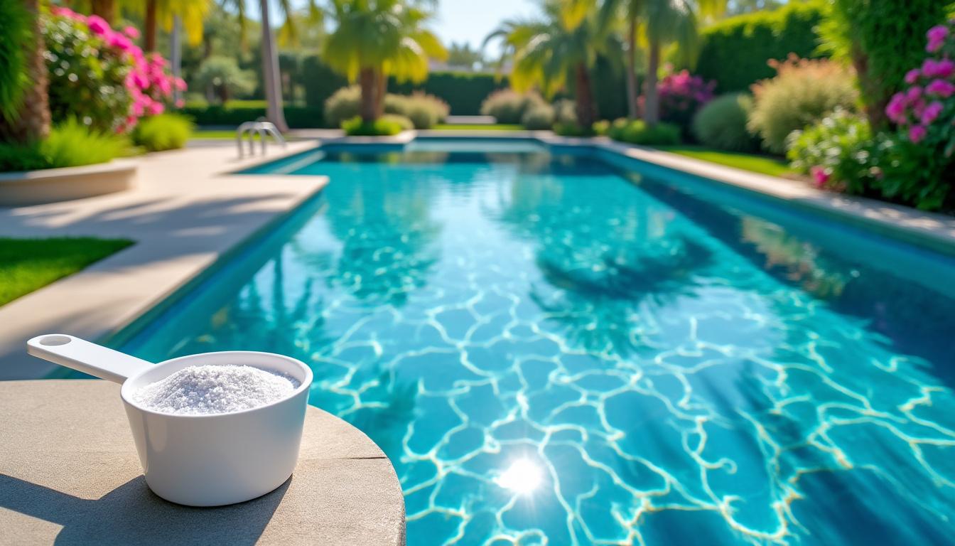 Quel dosage de chlore choc pour une piscine de 50 m3 ? 9 découvrez le dosage idéal de chlore choc pour une piscine de 50 m3 afin d'assurer une eau claire et saine. suivez nos conseils pratiques pour un entretien efficace et profitez pleinement de votre baignade.