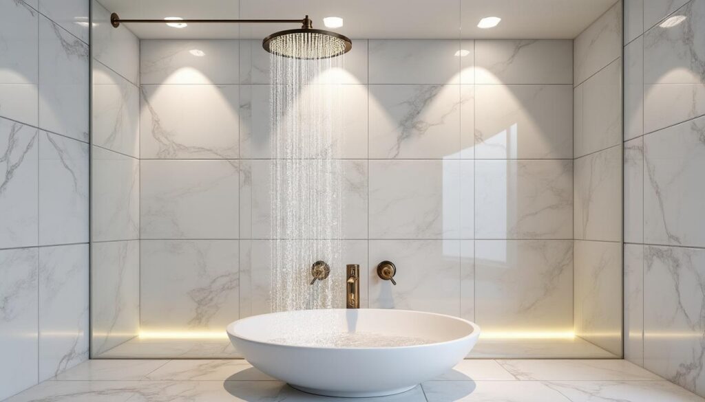 Quelle est la hauteur idéale d'un robinet de douche ? 4 découvrez quelle est la hauteur idéale pour installer un robinet de douche afin d'assurer confort, praticité et sécurité dans votre salle de bain. conseils et recommandations pour un aménagement optimal.