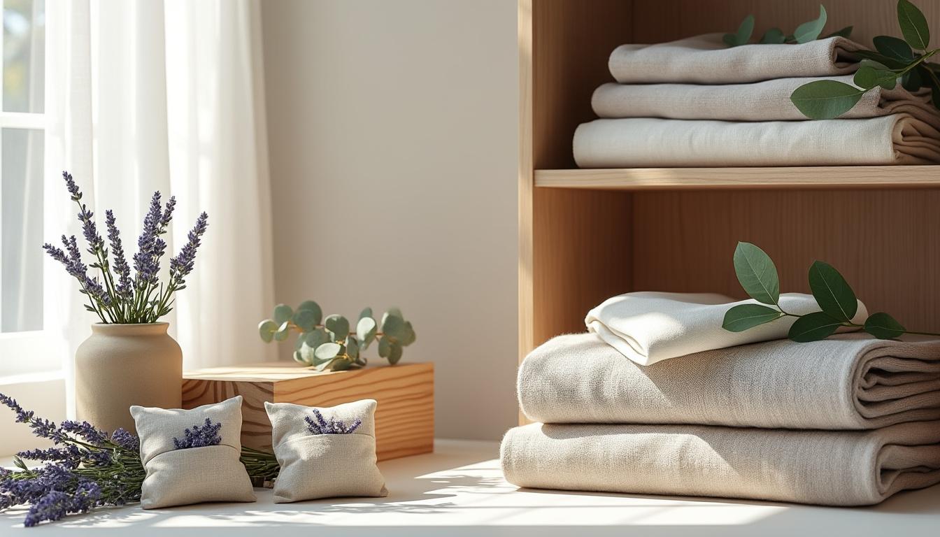 découvrez des astuces naturelles simples et efficaces pour parfumer délicatement votre linge dans les armoires, en utilisant des ingrédients doux et respectueux de l'environnement.