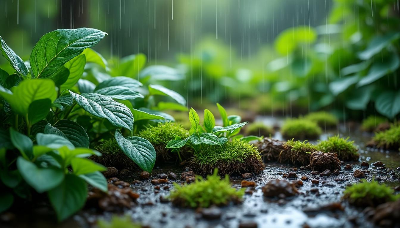 Pluies disséminées : quel impact sur la santé de votre jardin ? 6 découvrez comment les pluies disséminées influencent la santé de votre jardin et apprenez à préserver vos plantes face aux variations climatiques.