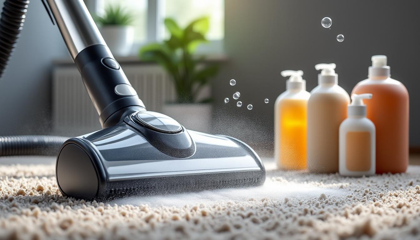 découvrez quel détergent choisir pour un nettoyage optimal avec un injecteur-extracteur et obtenez des résultats impeccables sur toutes vos surfaces.