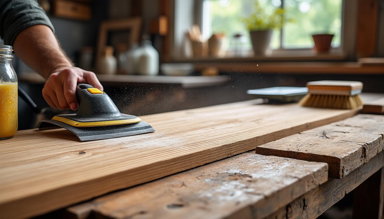 découvrez des techniques efficaces pour retirer la peinture du bois tout en préservant sa surface, afin de restaurer son éclat naturel sans l'abîmer.