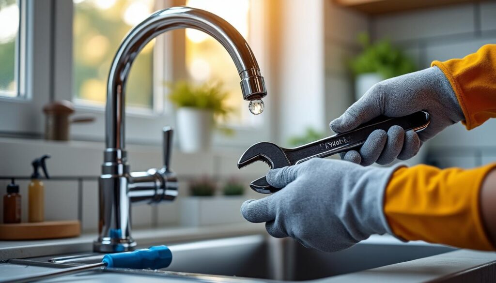 découvrez comment réparer facilement votre robinet qui fuit en seulement 5 minutes et économisez de l'eau et de l'argent grâce à nos conseils pratiques et rapides.