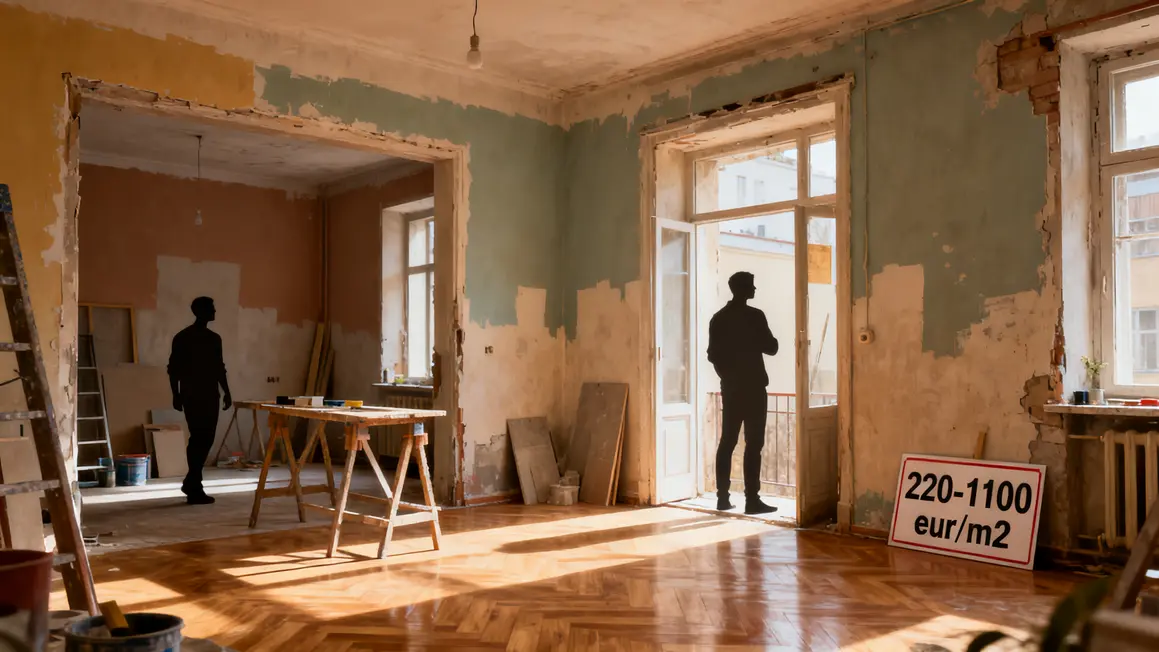 appartement achat immobilier avec travaux partiellement refait