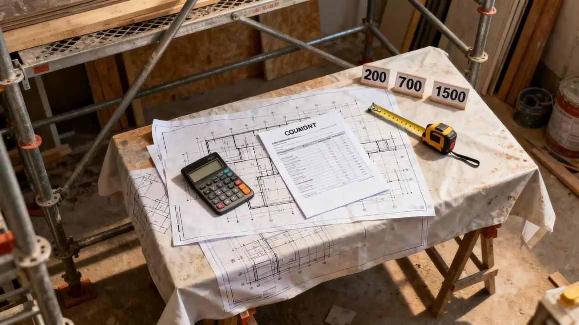 achat immobilier avec travaux : guide débutant sans jargon 4 devis plans calculatrice estimation travaux