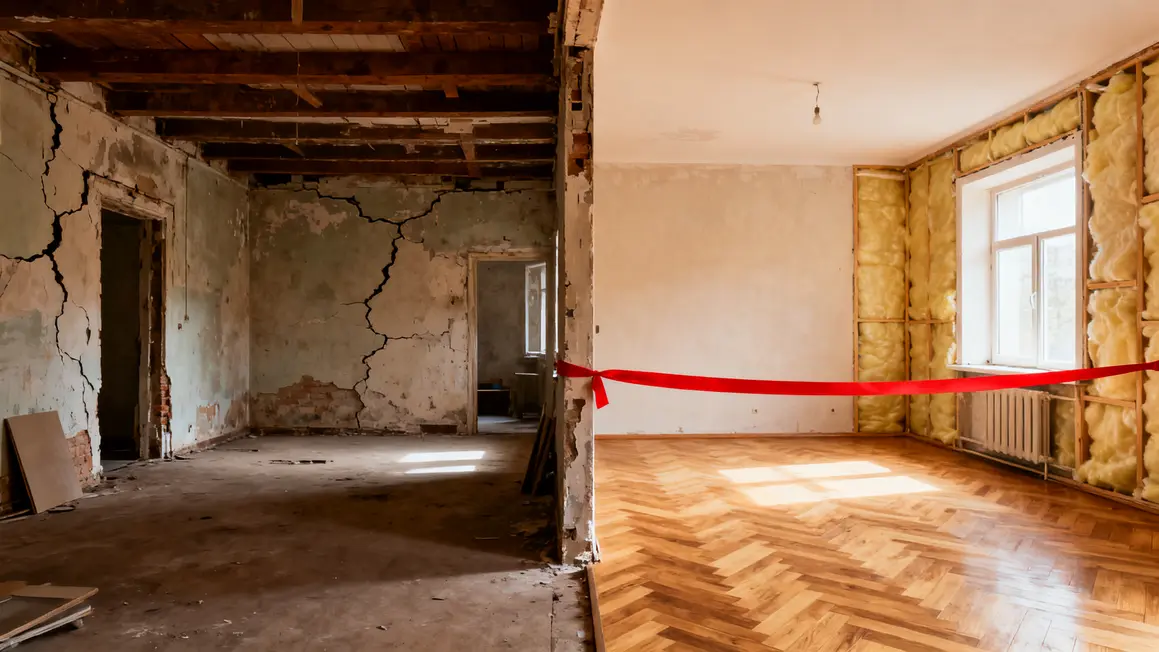 achat immobilier avec travaux : guide débutant sans jargon 3 maison partiellement renovee avant apres