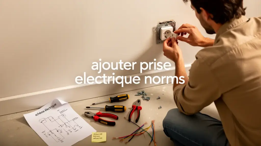 installation prise electrique moderne normes