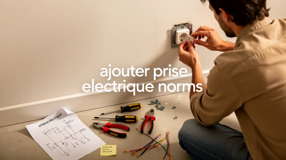 Ajouter une prise électrique : normes et pièges à éviter 2 installation prise electrique moderne normes