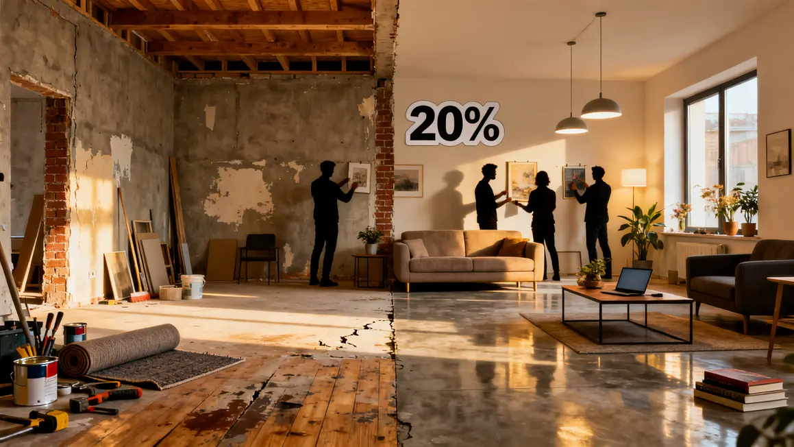 appartement rénové avantages achat immobilier avec travaux