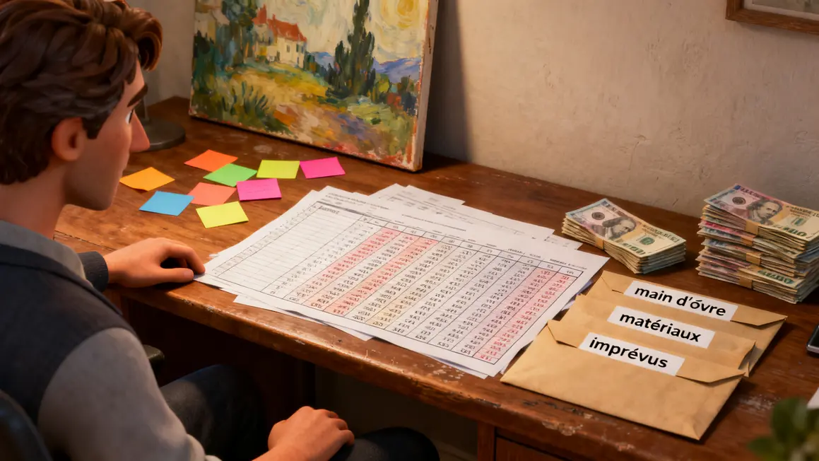 plan de rénovation : checklist avant de se lancer 4 budget renovation poste imprevus enveloppes calcul