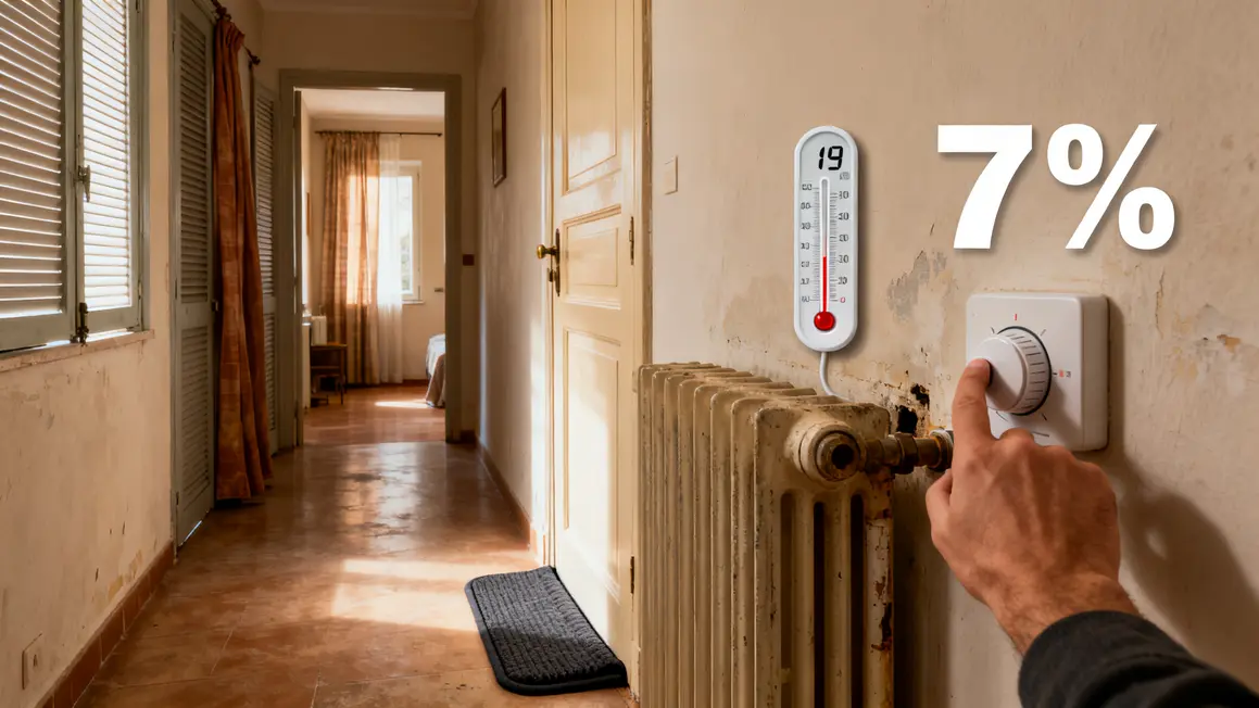 chauffage économique gestes économies volets thermostat 19 degrés