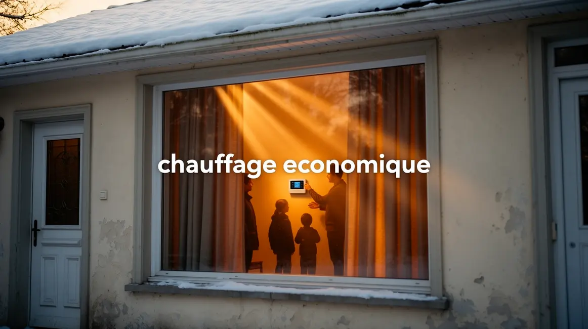 chauffage économique : erreurs fréquentes à éviter en petit budget 2 illustration chauffage economique maison hiver