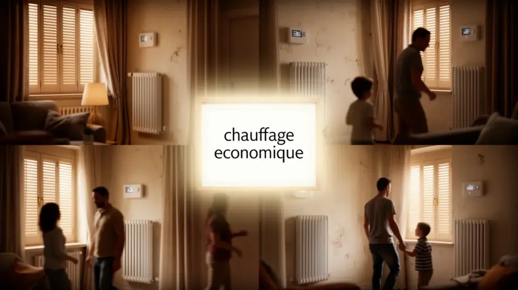 chauffage economique radiateur moderne maison