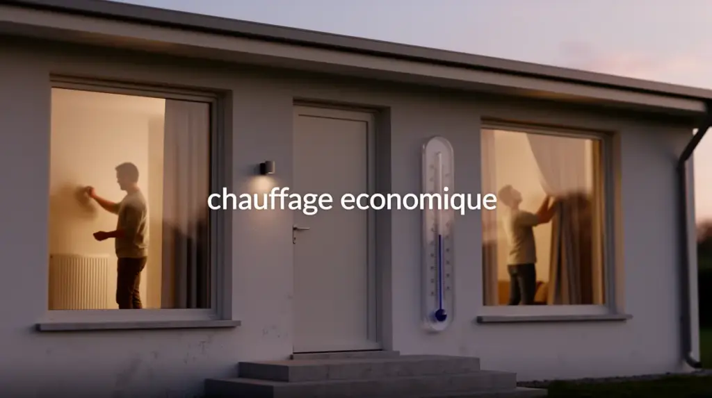 maison optimisee chauffage economique
