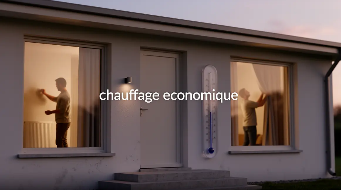 maison optimisee chauffage economique