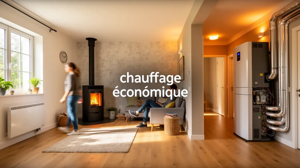 Bien choisir chauffage économique : méthode simple et fiable en petit budget 2 chauffage economique maison avec radiateur poele pompe a chaleur
