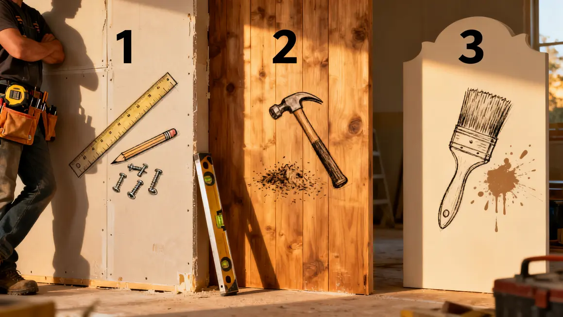 cloison intérieure : guide débutant sans jargon en petit budget 4 cloison intérieure plaques bois cloison décorative