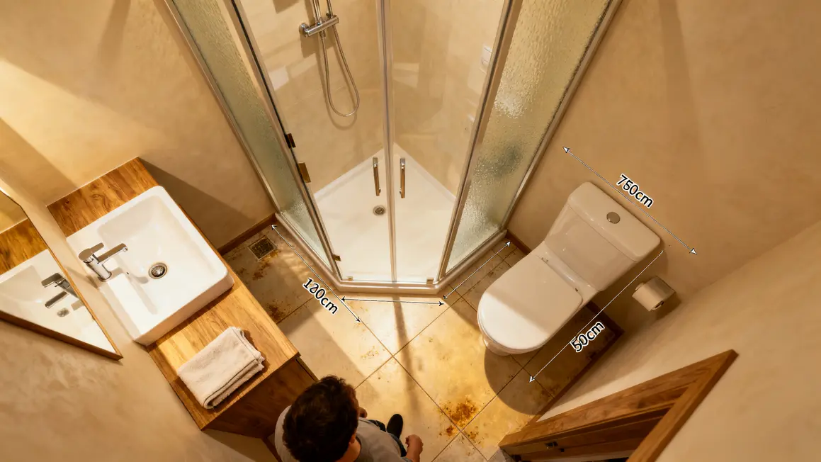 Bien choisir salle de bains compacte : méthode simple et fiable 4 Plan salle de bains compacte distances circulation optimisée