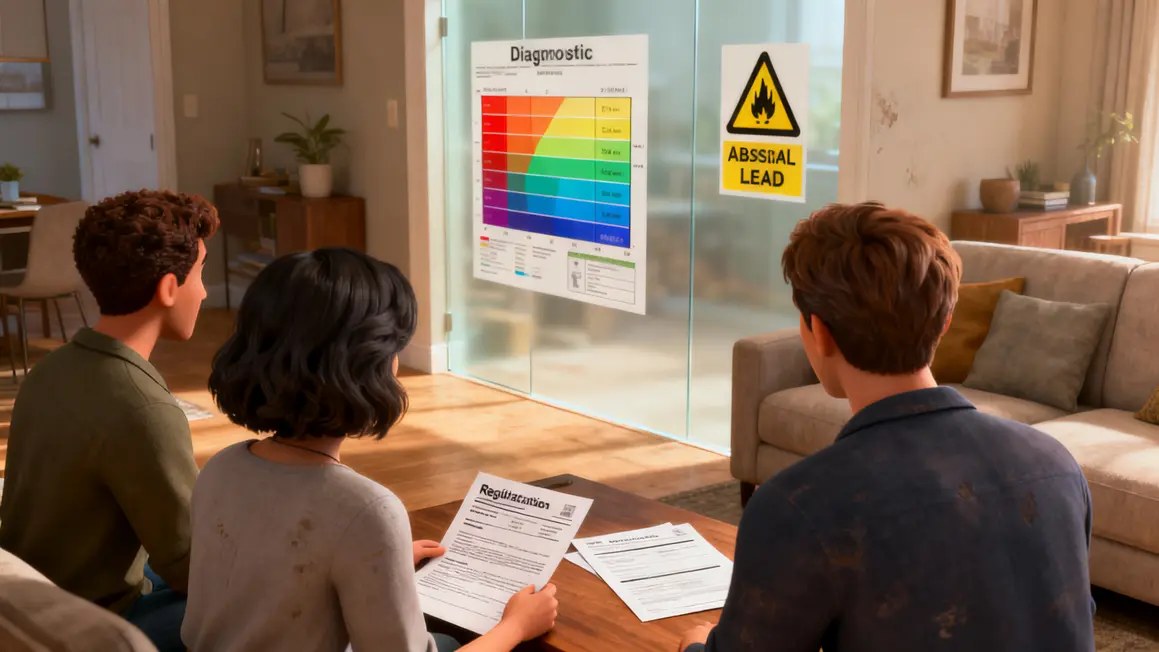 diagnostic immobilier en 2026 : points clés à connaître en petit budget 3 Salon, schéma diagnostics, documents rôle diagnostic immobilier 2026