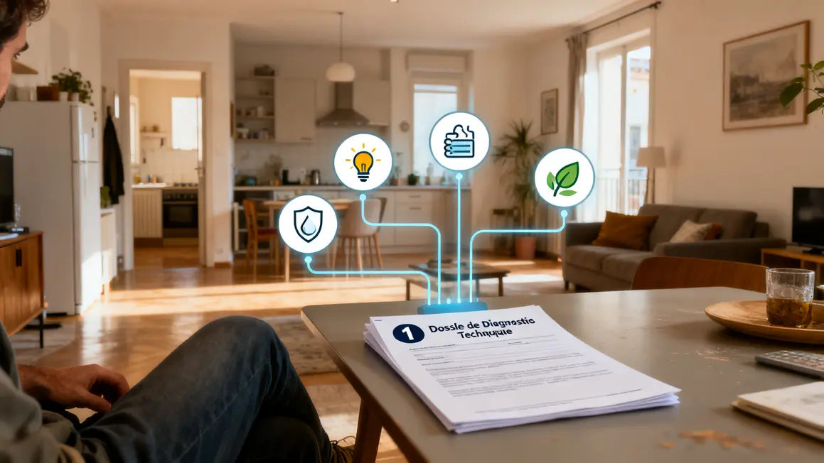 diagnostic immobilier dossier technique appartement