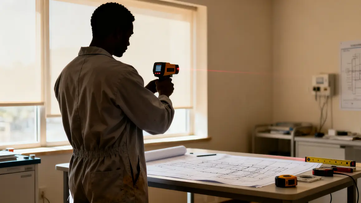 diagnostic immobilier diagnostiqueur mesure laser