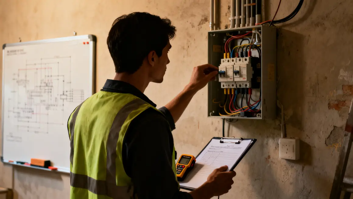 diagnostic immobilier : guide débutant sans jargon en petit budget 3 inspection diagnostic immobilier installation électrique