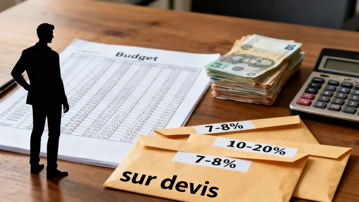 Tableau budget achat immobilier travaux