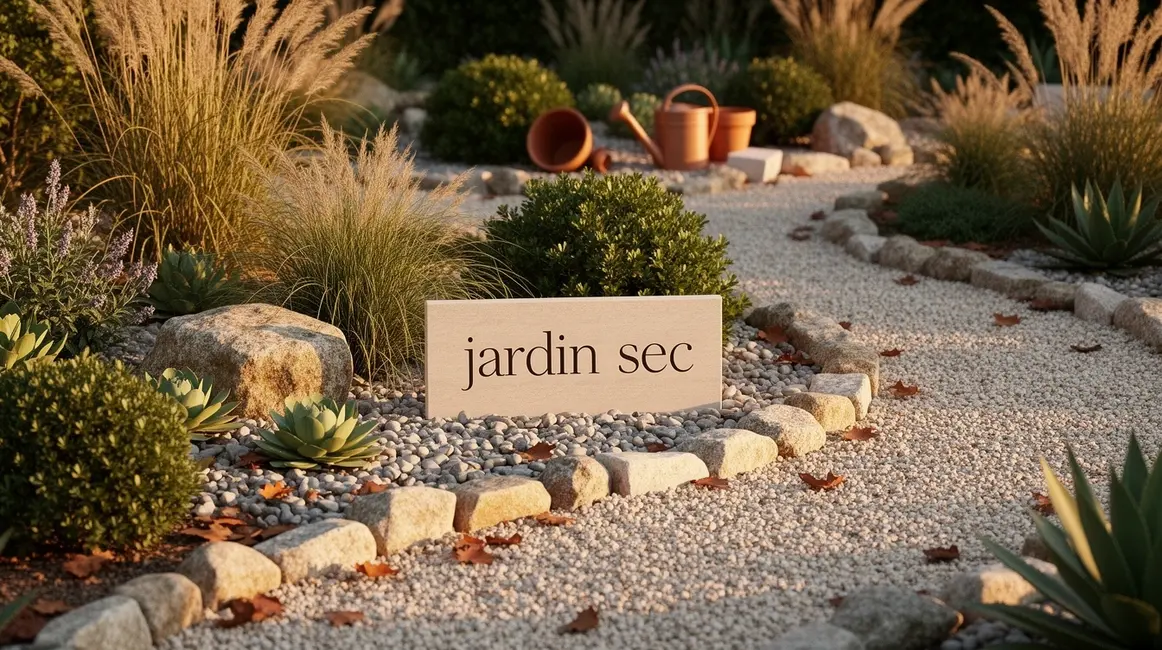 jardin sec : erreurs fréquentes à éviter 2 vue jardin sec melange plantes graviers pierres massifs