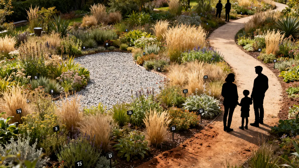 jardin sec vivaces graminees biodiversite