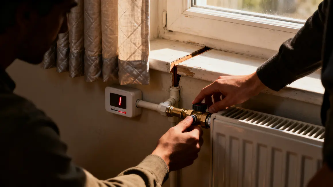 chauffage économique : priorités à vérifier en premier en petit budget 3 Purge radiateur chauffage economique joints rideau