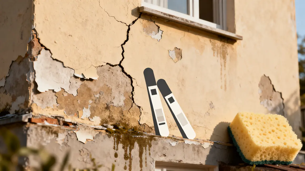 peinture facade diagnostic fissures humidite