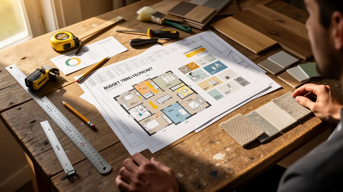 Comment réussir plan de rénovation étape par étape en petit budget 2 Plan rénovation petit budget avec outils et matériaux