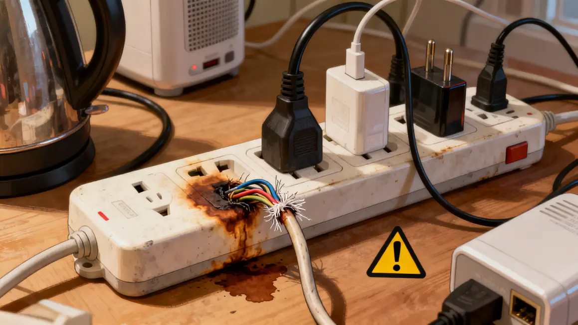 prise électrique : erreurs fréquentes à éviter 4 prise electrique erreur multiprise cable