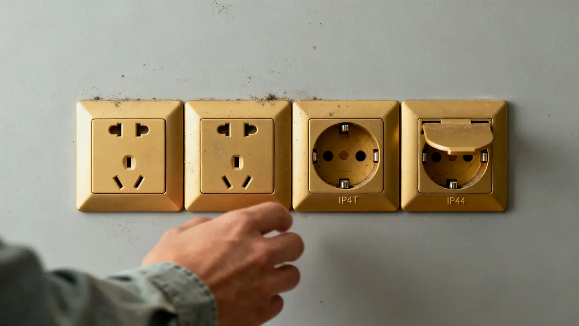 prise électrique : guide débutant sans jargon en petit budget 4 Visuel types prises electriques 2P 2PT IP44