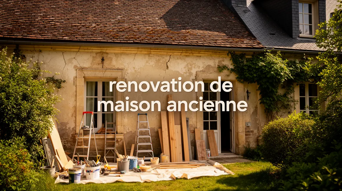 rénovation de maison ancienne : priorités à vérifier en premier 2 renovation maison ancienne toiture vegetation