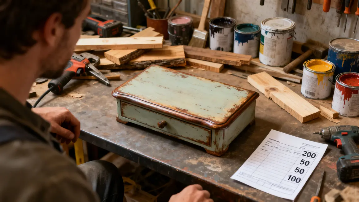 rénovation de maison ancienne : guide débutant sans jargon en petit budget 4 atelier bricolage rénovation petit budget outils facture