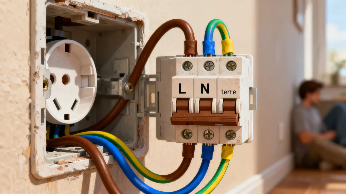 prise électrique : plan d’action simple et réaliste 3 schema branchement prise electrique fil couleur