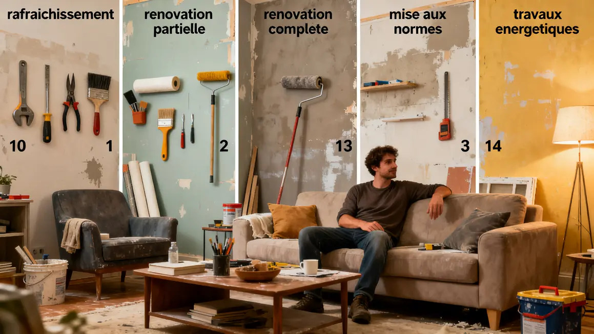 achat immobilier avec travaux : comparatif des options possibles 4 achat immobilier avec travaux différencier types salon zones