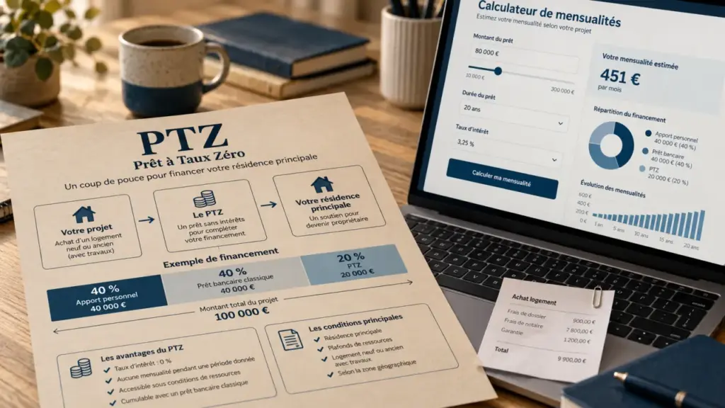 Aide primo accedant : PTZ réduit les intérêts, pas tous les frais d’achat
