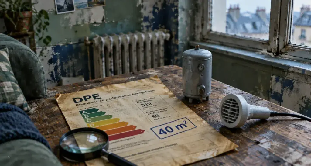 DPE d’une petite surface : le correctif des 40 m² ne remplace pas les bons travaux 3 DPE petite surface : correctif 40 m², DPE et actions travaux
