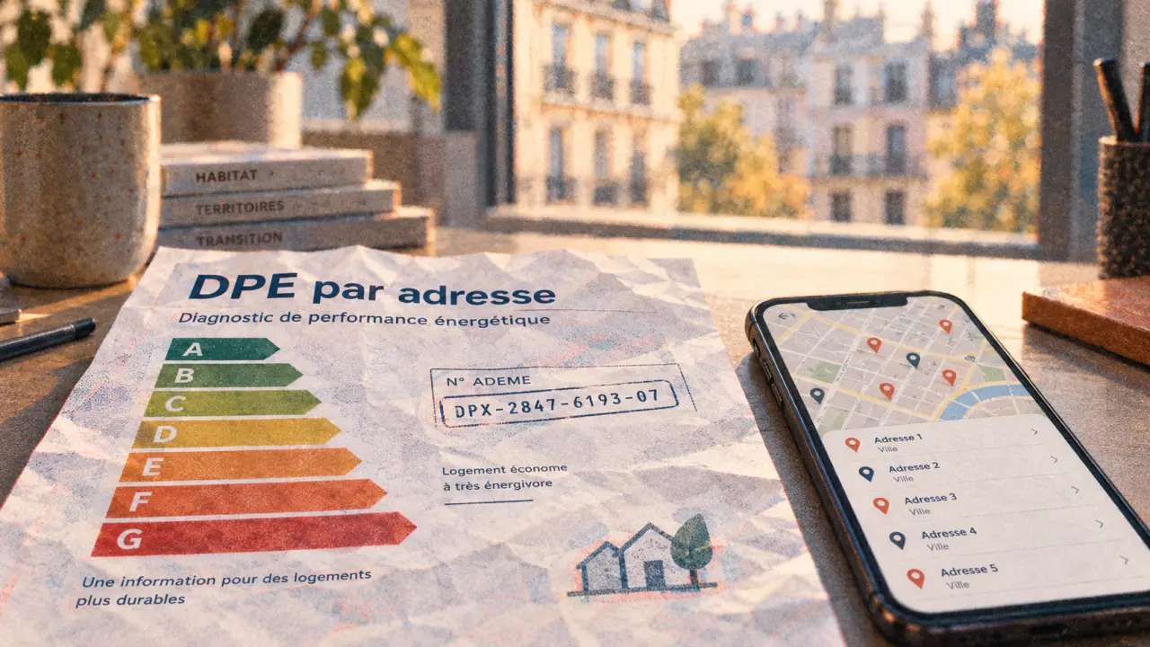 Trouver un dpe avec adresse : vérifier le logement avant résultat